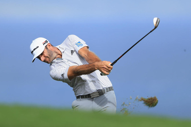 Dustin Johnson moves in sight of another win at Saudi International