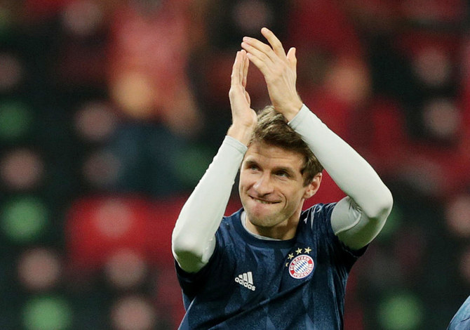 Bayern midfielder Müller out of Club World Cup with virus