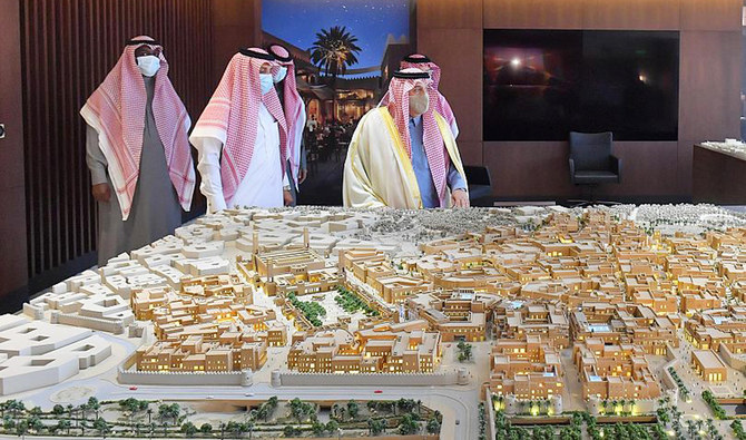 Riyadh governor reviews Diriyah development projects