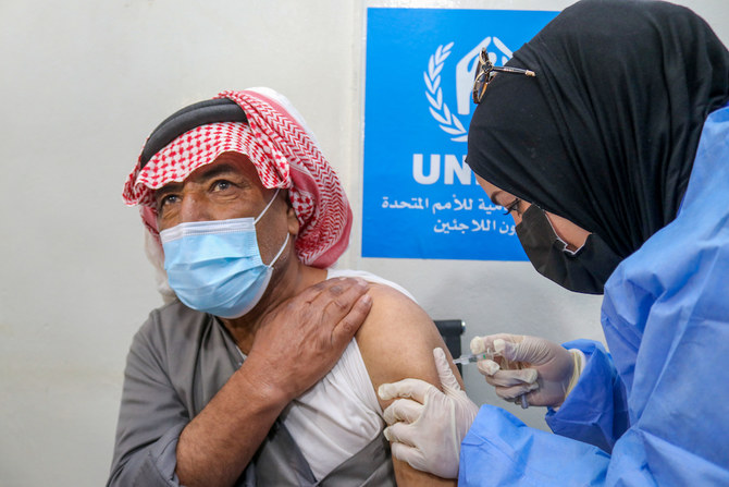 Tears, relief, and gratitude as Jordan vaccinates Syrian refugees