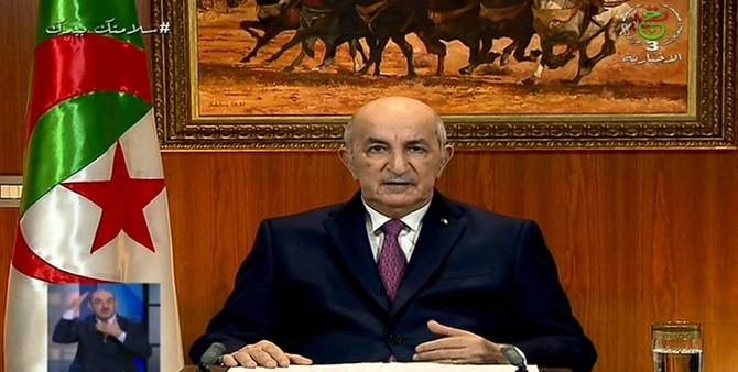 Algeria’s president calls for dissolution of parliament, elections
