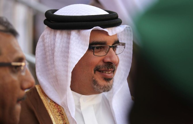 Bahraini Crown Prince Salman bin Hamad Al-Khalifa. (AFP/File Photo)