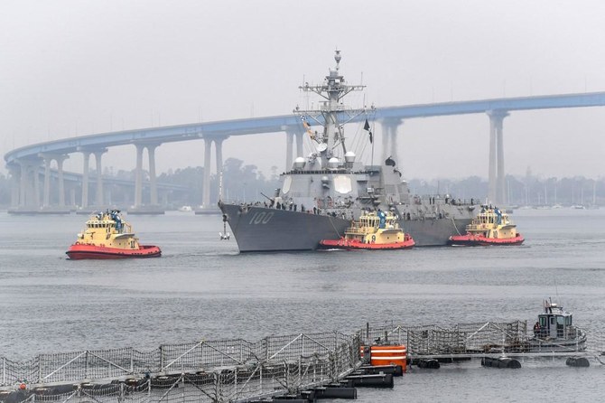 2 US Navy warships in the Middle East affected by coronavirus