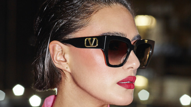 Valentino and Magrabi have collaborated on a limited-edition range of sunglasses. Supplied
