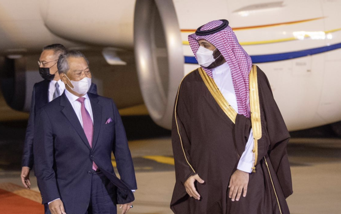 Malaysia PM meets with Saudi Arabia’s crown prince