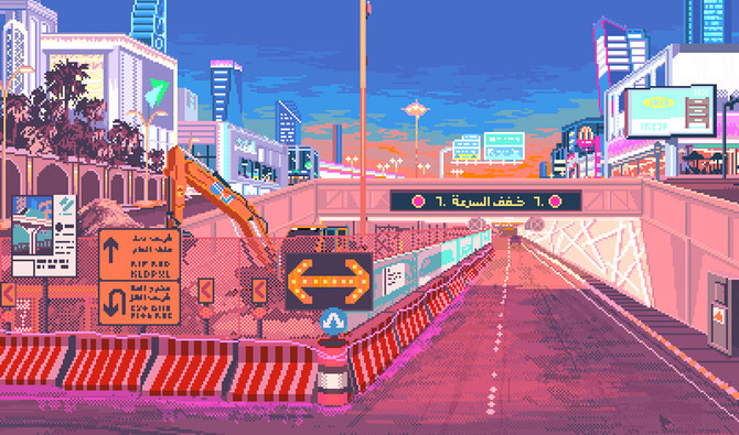 Saudi artist’s video-game-inspired work grabs global attention
