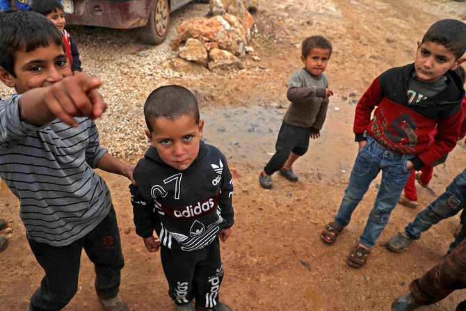 In their study titled “Anywhere but Syria,” Save the Children has found that a huge swathe of the refugee children population cannot see themselves returning in the near future. (AFP/File Photo)