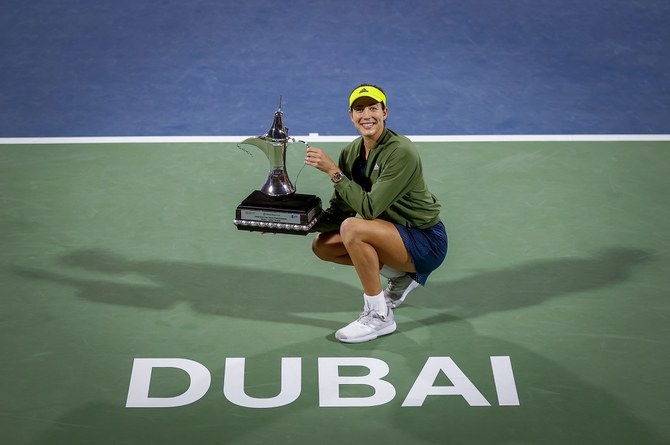 Muguruza overcomes unseeded Krejcikova to become first Spanish woman to win Dubai title