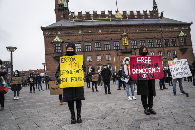 Two arrested at Denmark protest against COVID-19 measures