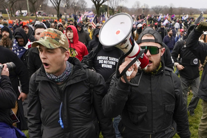 4 men linked to neo-fascist Proud Boys charged in plot to attack Capitol