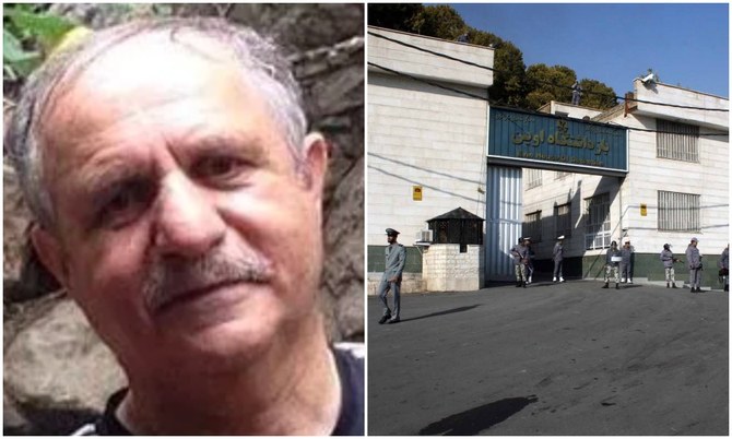 British-Iranian workers’ rights campaigner Mehran Raoof, 64, has been held in solitary confinement for five months in Tehran’s notorious Evin prison. (Amnesty/Ehsan Iran 88 Wikpedia/File Photos)