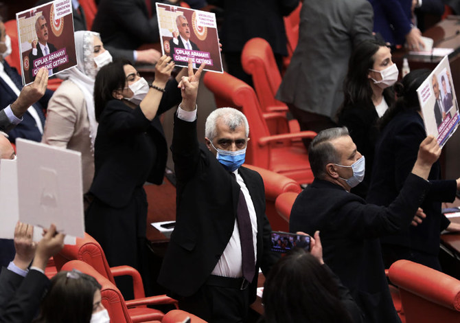 Opposition lawmaker arrested, dragged from Turkish parliament at dawn