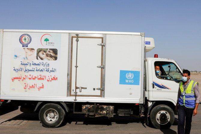 Iraq gets 336,000 vaccine doses through UN initiative