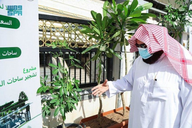Tree planting initiative launched in areas surrounding Makkah’s Grand Mosque