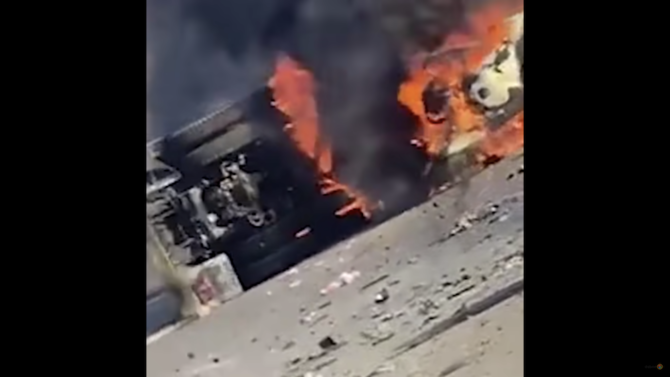 WATCH: Video captures horrifying fatal crash in Egypt