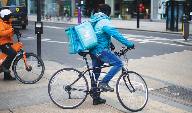 Trade union calls for Deliveroo UK riders strike to highlight IPO risks