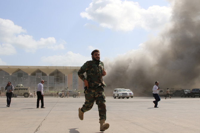UN team: Houthis behind Aden airport attack that killed 22