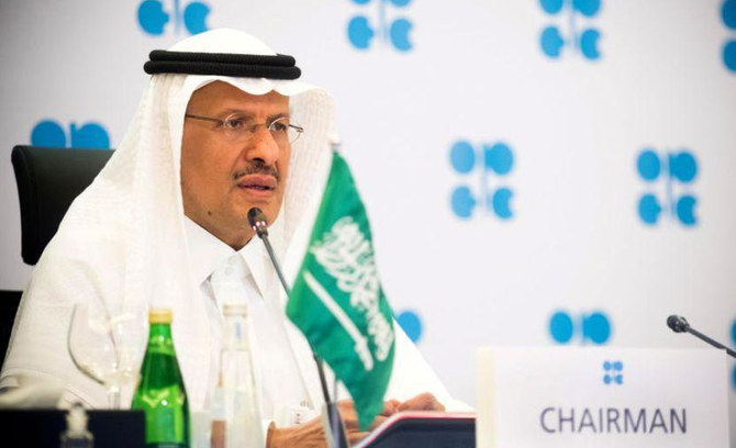 Saudi energy minister urges continued caution for OPEC+