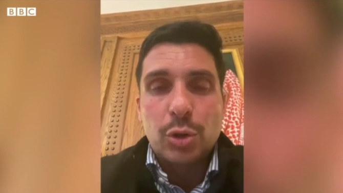 Former Jordanian crown prince says he is under house arrest 