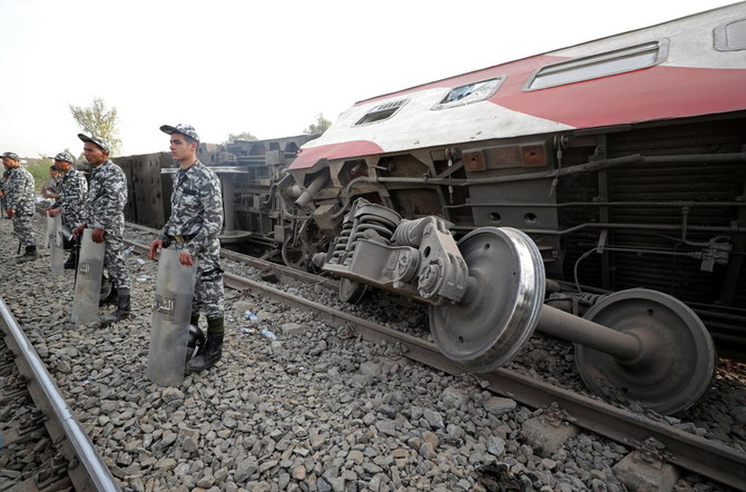 Egypt arrests 23 for Sunday’s train accident