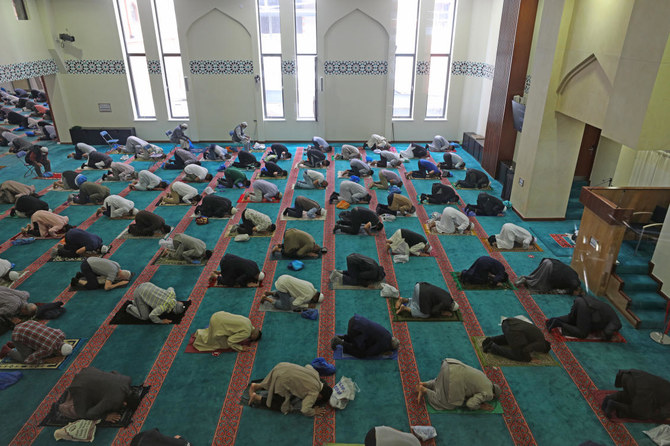 Community spirit returns to UK’s mosques as Muslims enjoy easing of lockdown for Ramadan