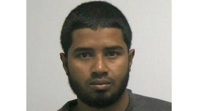 Akayed Ullah, a Bangladeshi immigrant, was sentenced to life in a US prison on April 22 2021 for attempting to blow up himself and others in Times Square subway station, New York. (File/AFP)