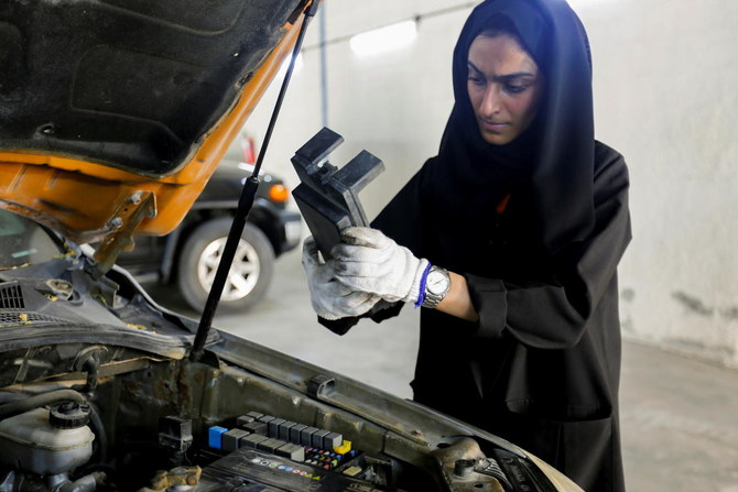 Female car repair shop owner blazes a trail in UAE