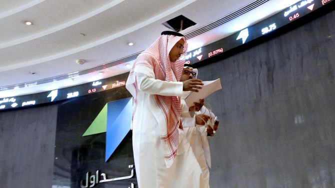 Earlier this month, the Tadawul stock exchange announced it had become a holding company under the name Saudi Tadawul Group, with four subsidiaries. (AP/File Photo)