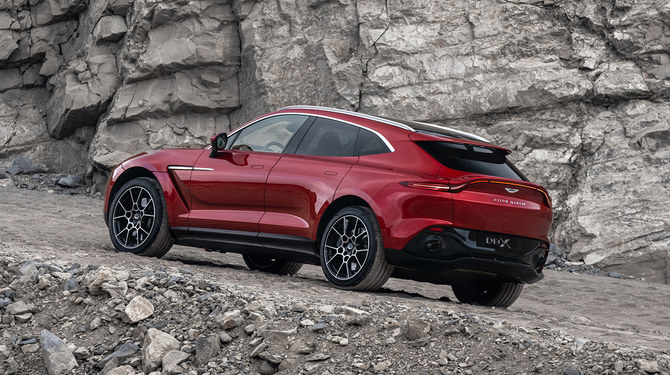British car maker Aston Martin has made an SUV that will appeal to Mr. and Mrs. Bond, says Arab News reviewer Frank Kane. (Aston Martin)