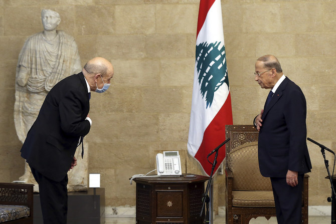 French foreign minister delivers warning to Lebanese MPs in Beirut