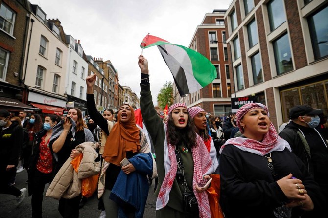 Thousands in pro-Palestinian protests in London, Madrid