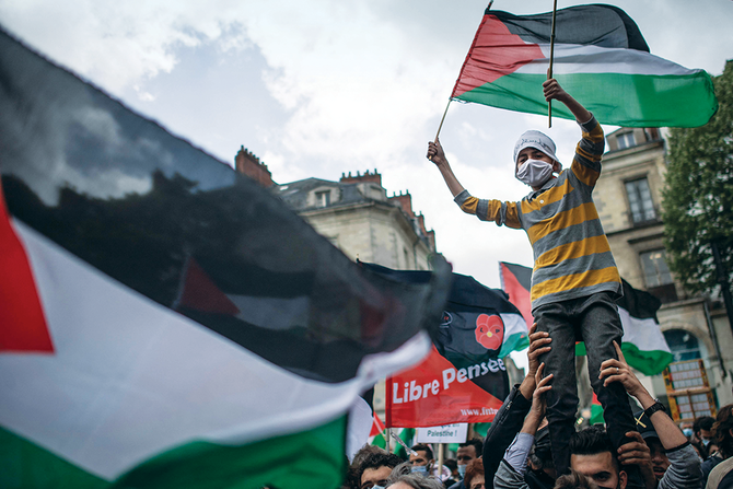 Global protests held in support of Palestinians