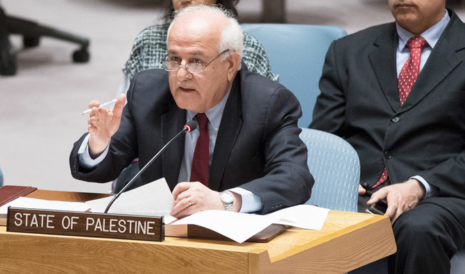 Palestine’s UN envoy calls for international action to end Israeli occupation