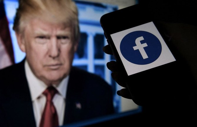 Trump’s suspension was the first time Facebook had blocked a current president, prime minister or head of state. (AFP)
