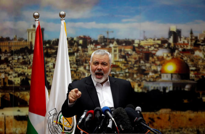 Hamas chief in Egypt for talks ahead of planned meeting of Palestinian factions