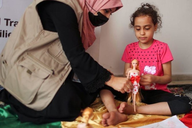 ‘She screams when someone comes near’: Gaza children in trauma