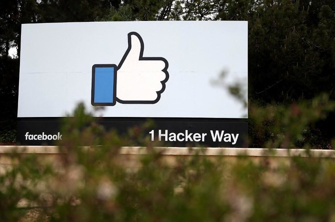 Facebook said it is on track to have most of its US campuses at 50 percent capacity by early September. (File/AFP)