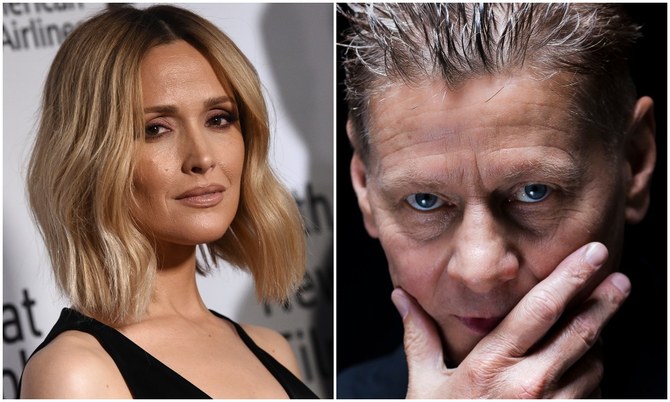 Hollywood news outlet Deadline reported that Australian actor Rose Byrne (L) was set to play Ardern, with New Zealander Andrew Niccol (R) writing and directing. (AP/File Photos)