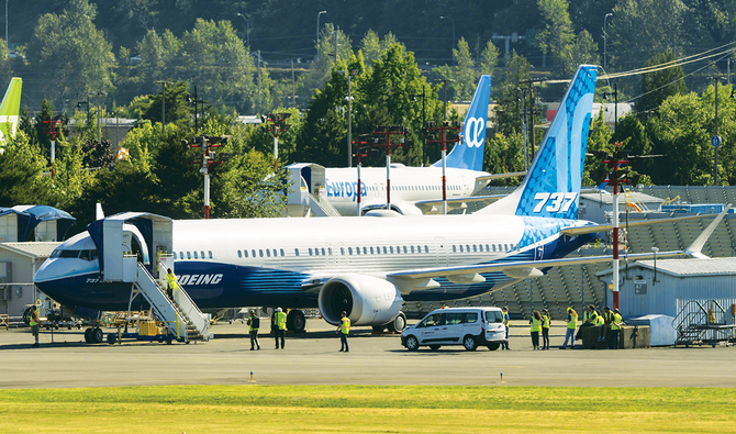 Boeing 737 MAX model takes off on maiden flight