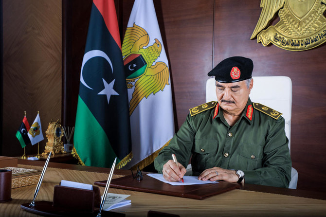 Libya’s Haftar closes border with Algeria