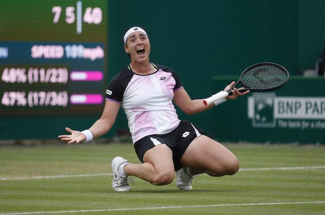 Ons Jabeur Becomes First Arab Woman To Win Wta Title With Birmingham Triumph Arab News