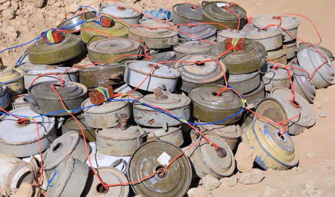 Saudi project clears 1,557 more mines in Yemen