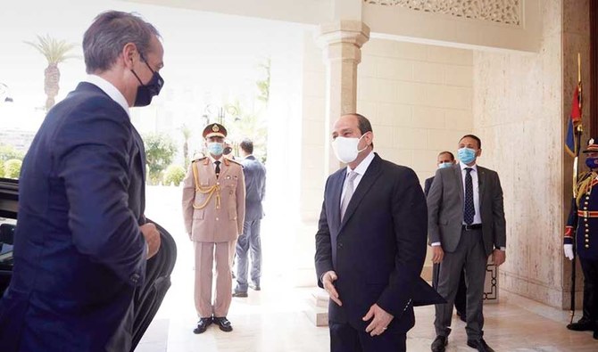 Egyptian leader backs Greek PM on eastern Med issues