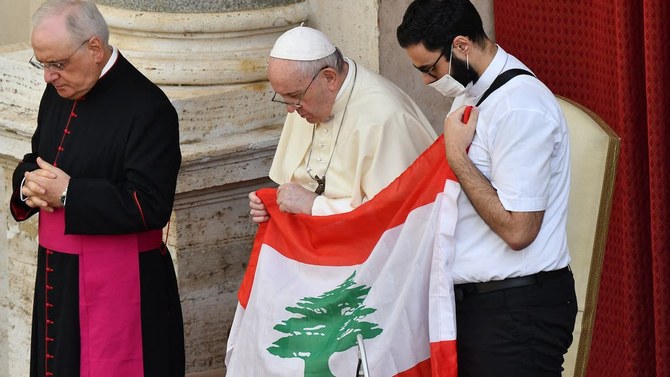 Pope Francis expresses desire to visit Lebanon during summit