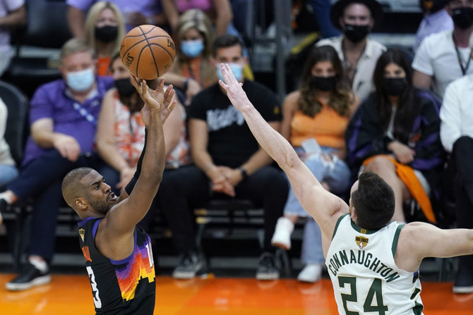 Paul powers Suns over Bucks in NBA Finals opener