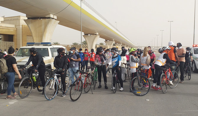 The story of the Jeddah Cycling Ladies club