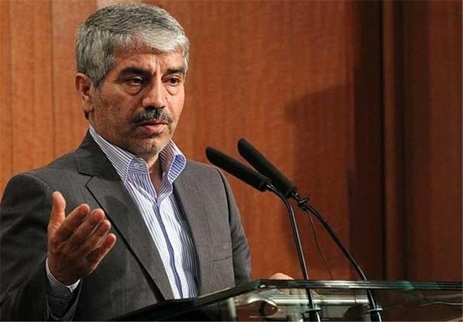 Ahmad Ghalebani was the chief executive of the sanctioned National Iranian Oil Company (NIOC) until he stepped down last month. (Tasnim/File Photo)