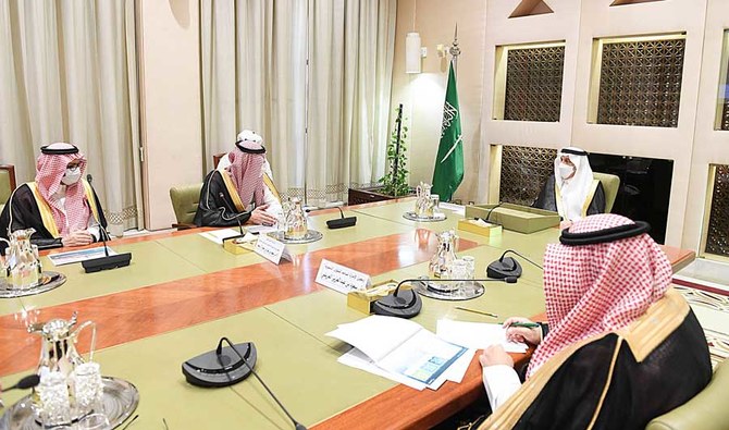 Riyadh Gov. Prince Faisal bin Bandar on Tuesday chaired a meeting to review plans to activate the Tourism Development Council in Riyadh. (SPA)