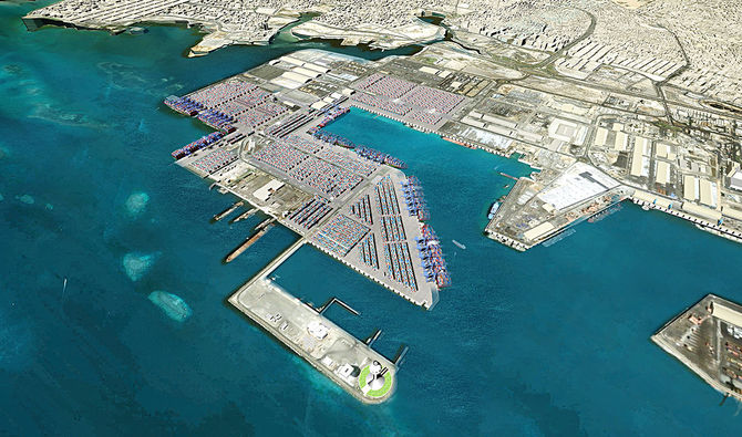 Saudi Ports Authority (Mawani) announced the launch of a new shipping service from Jeddah Islamic Port earlier this year. (Supplied)