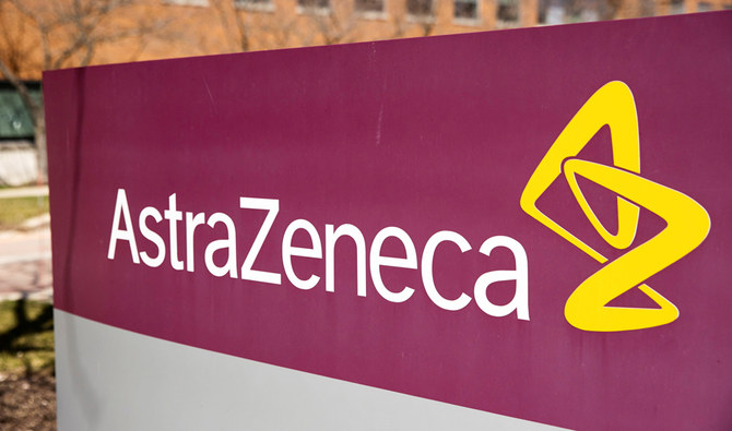 The logo for AstraZeneca is seen outside its North America headquarters in Wilmington, Delaware, U.S. (REUTERS file photo)